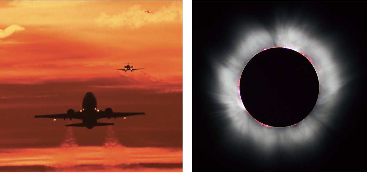 ToC Image: Planes and A Solar Eclipse
